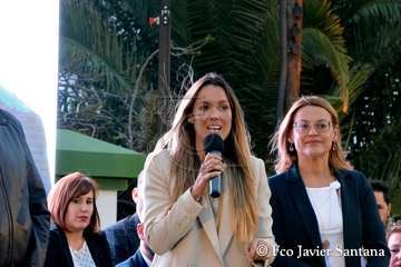 María Fernández, candidata de CC al Congreso por Las Palmas (Foto Francisco Javier Santana y Antonio Alí)